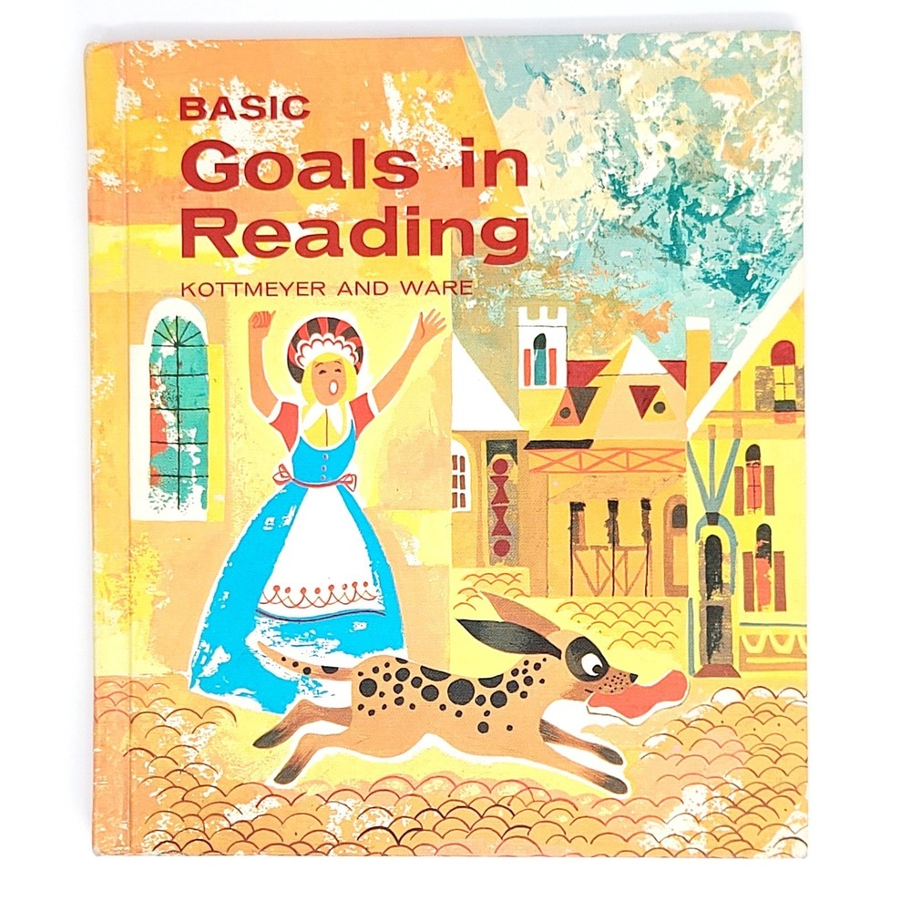 VTG 1962 Basic Goals In Reading Kottmeyer Ware School Reader MCM Education